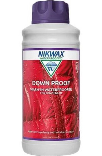 Nikwax down proof wash - down, wash-in