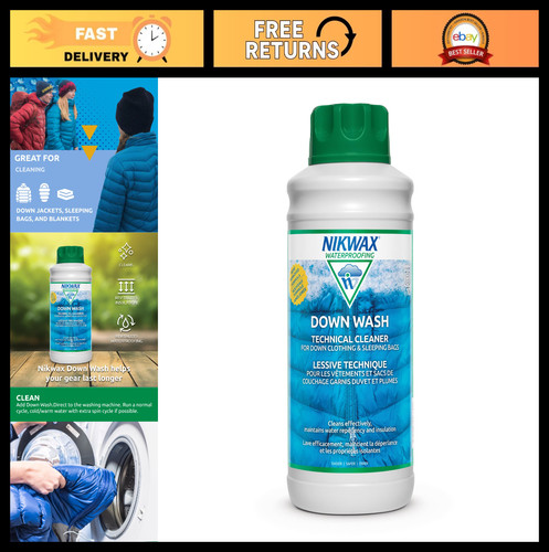 Down wash cleaner for jackets - cleaner,